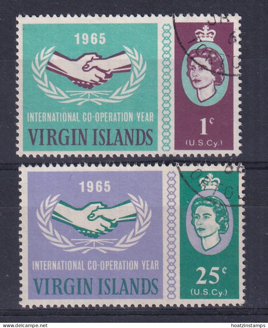 British Virgin Is: 1965   I. C. Y.    Used - Britse Maagdeneilanden