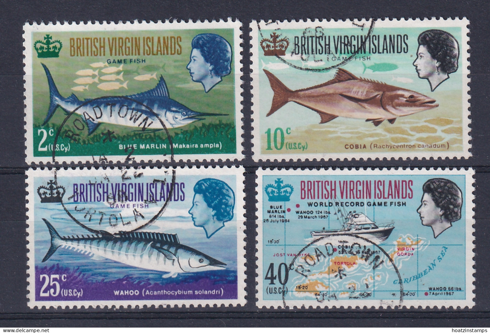 British Virgin Is: 1968   Game Fishing   Used - British Virgin Islands