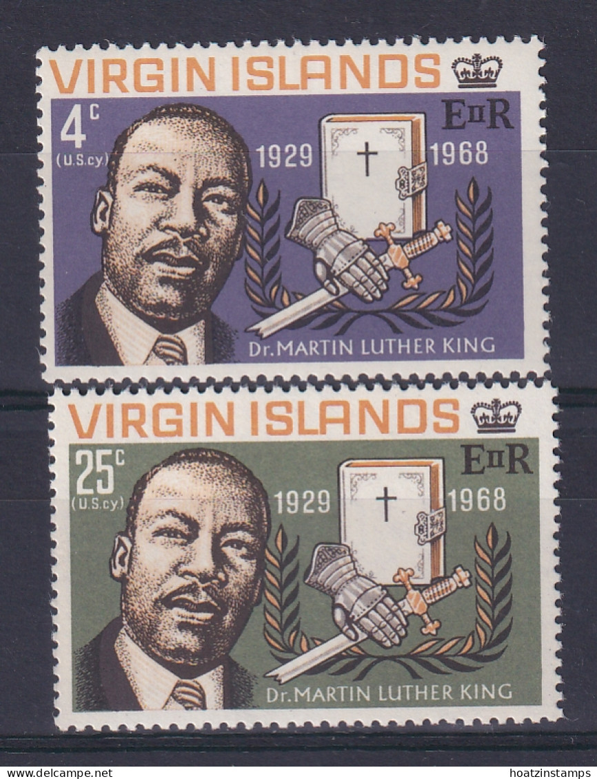 British Virgin Is: 1968   Martin Luther King Commemoration   MNH - Iles Vièrges Britanniques