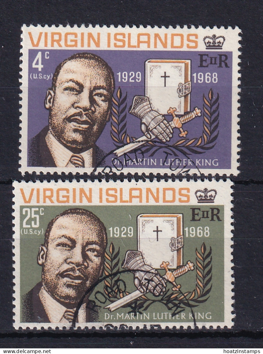 British Virgin Is: 1968   Martin Luther King Commemoration   Used - Britse Maagdeneilanden