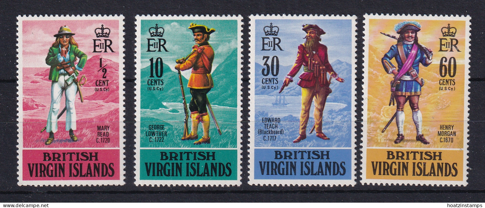 British Virgin Is: 1970   Pirates   MNH - Britse Maagdeneilanden