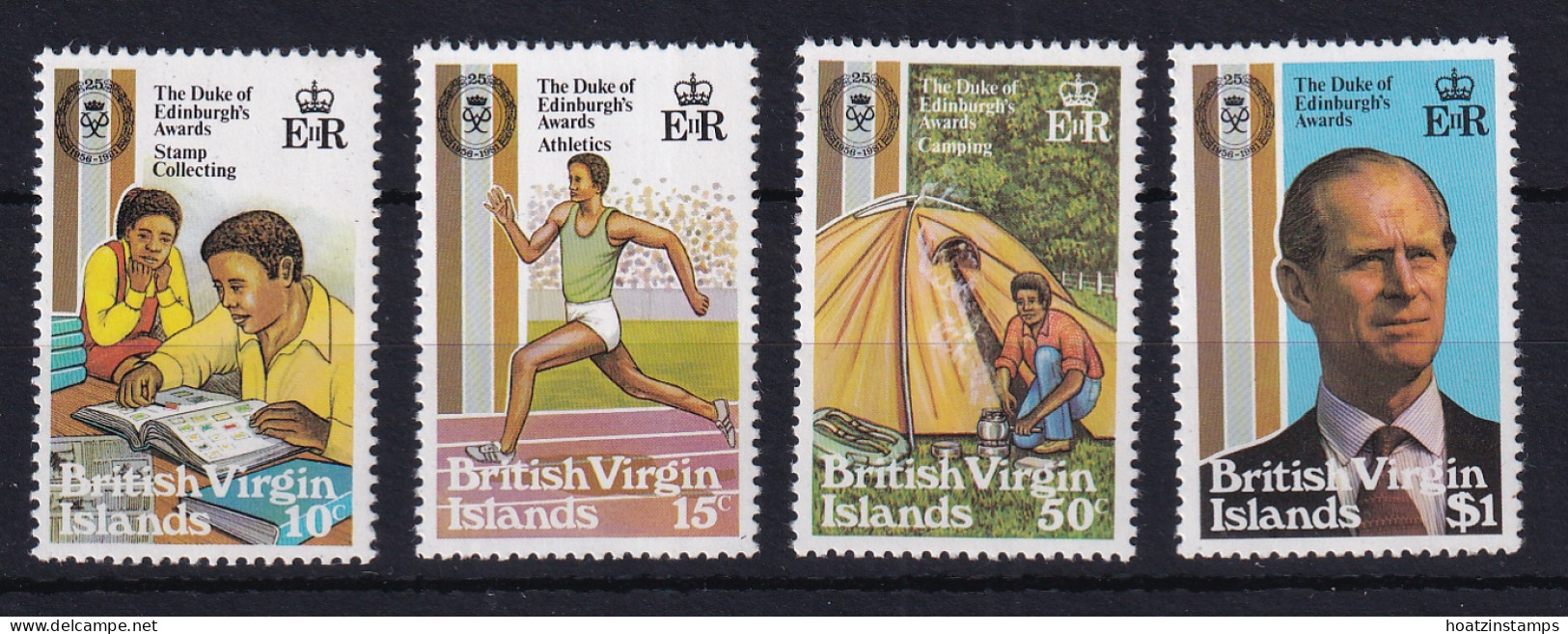 British Virgin Is: 1981   25th Anniv Of Duke Of Edinburgh Award   MNH - British Virgin Islands