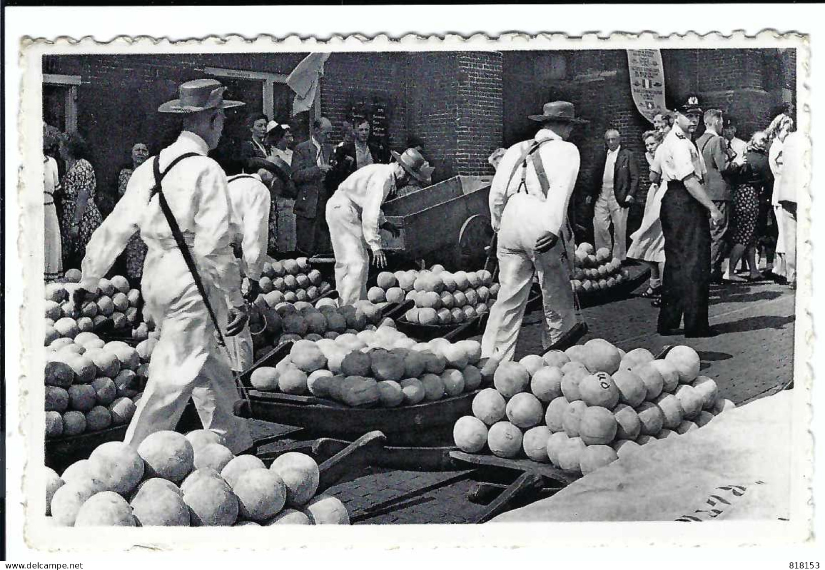 Alkmaar Kaasmarkt   1953 - Alkmaar
