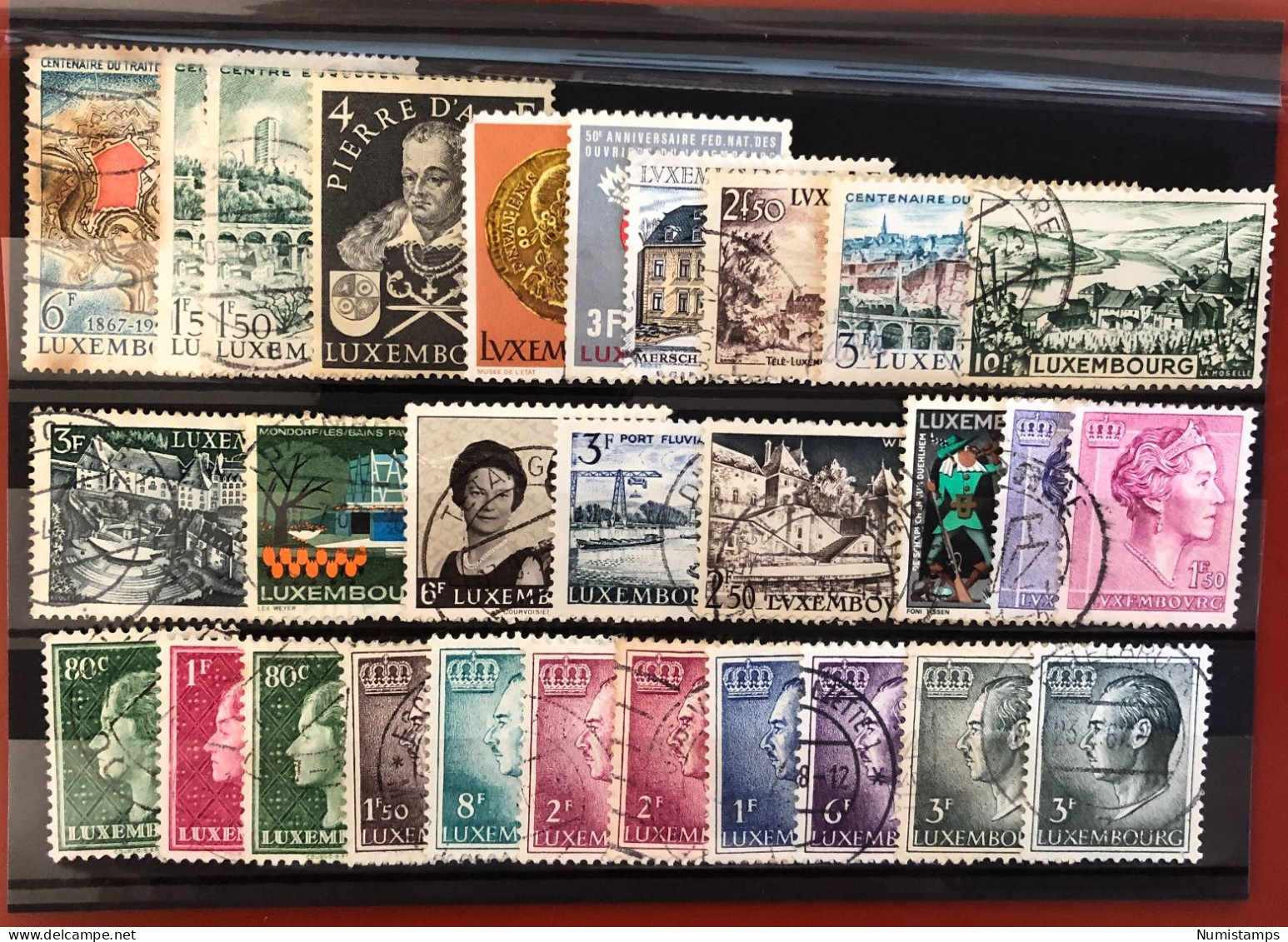 Luxembourg - Lot Of Stamps From 1948 To 1987 - Usados