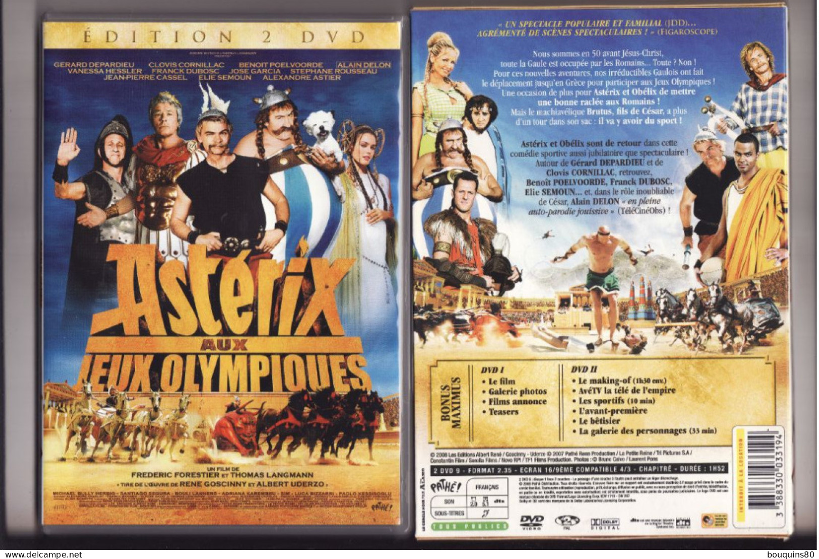 ASTERIX AUX JEUX OLYMPIQUES 2 DVD - Cómedia