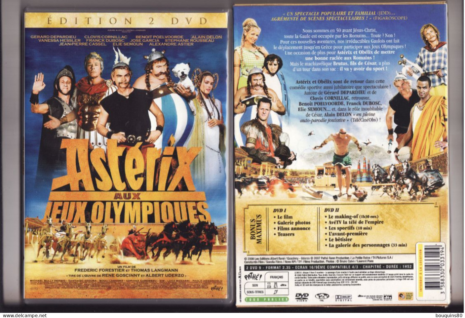 ASTERIX AUX JEUX OLYMPIQUES 2 DVD - Comédie