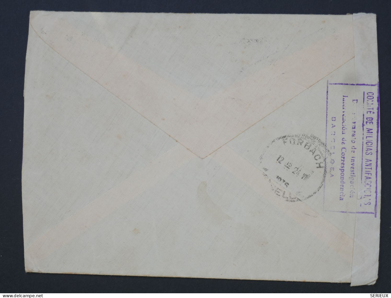 DL 18 ESPANA  BELLE   LETTRE   1960 A  FORBACH FRANCIA  +DOUANES +AFF. INTERESSANT+ - Cartas & Documentos