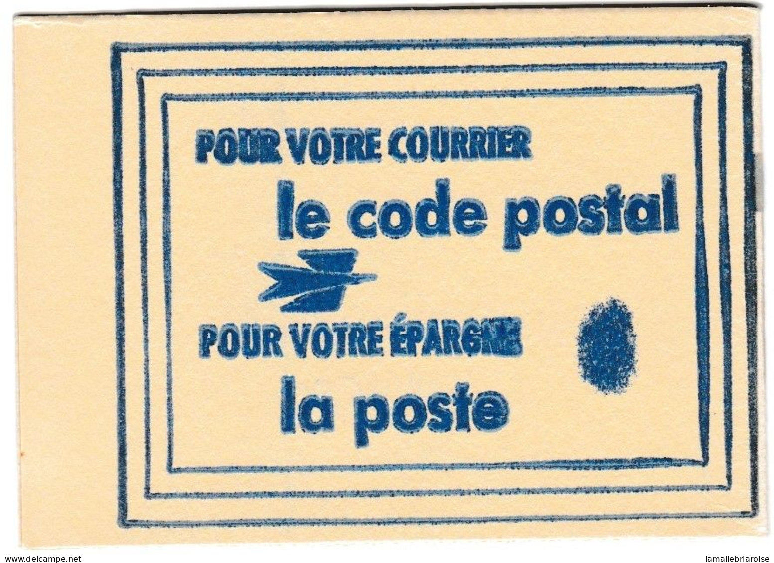 Carnet Code Postal, 31200 Toulouse, Vignette Vert-bleu, Variété Tache Sur La Couverture - Blokken & Postzegelboekjes