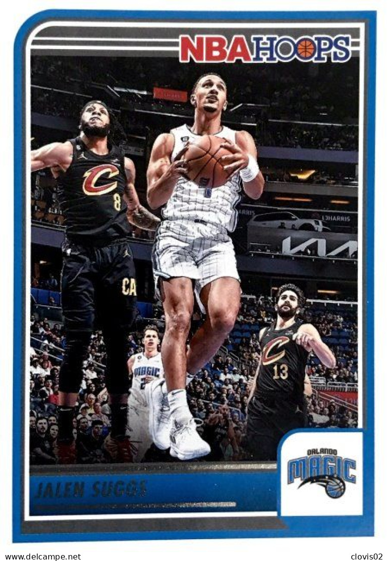 4 Jalen Suggs - Orlando Magic - Carte Panini 2023-2024 NBA Hoops Base Cards - Autres & Non Classés