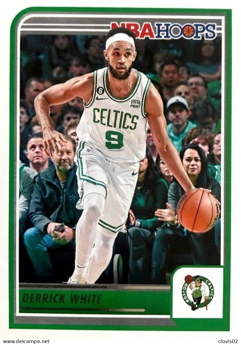 7 Derrick White - Boston Celtics - Carte Panini 2023-2024 NBA Hoops Base Cards - Andere & Zonder Classificatie