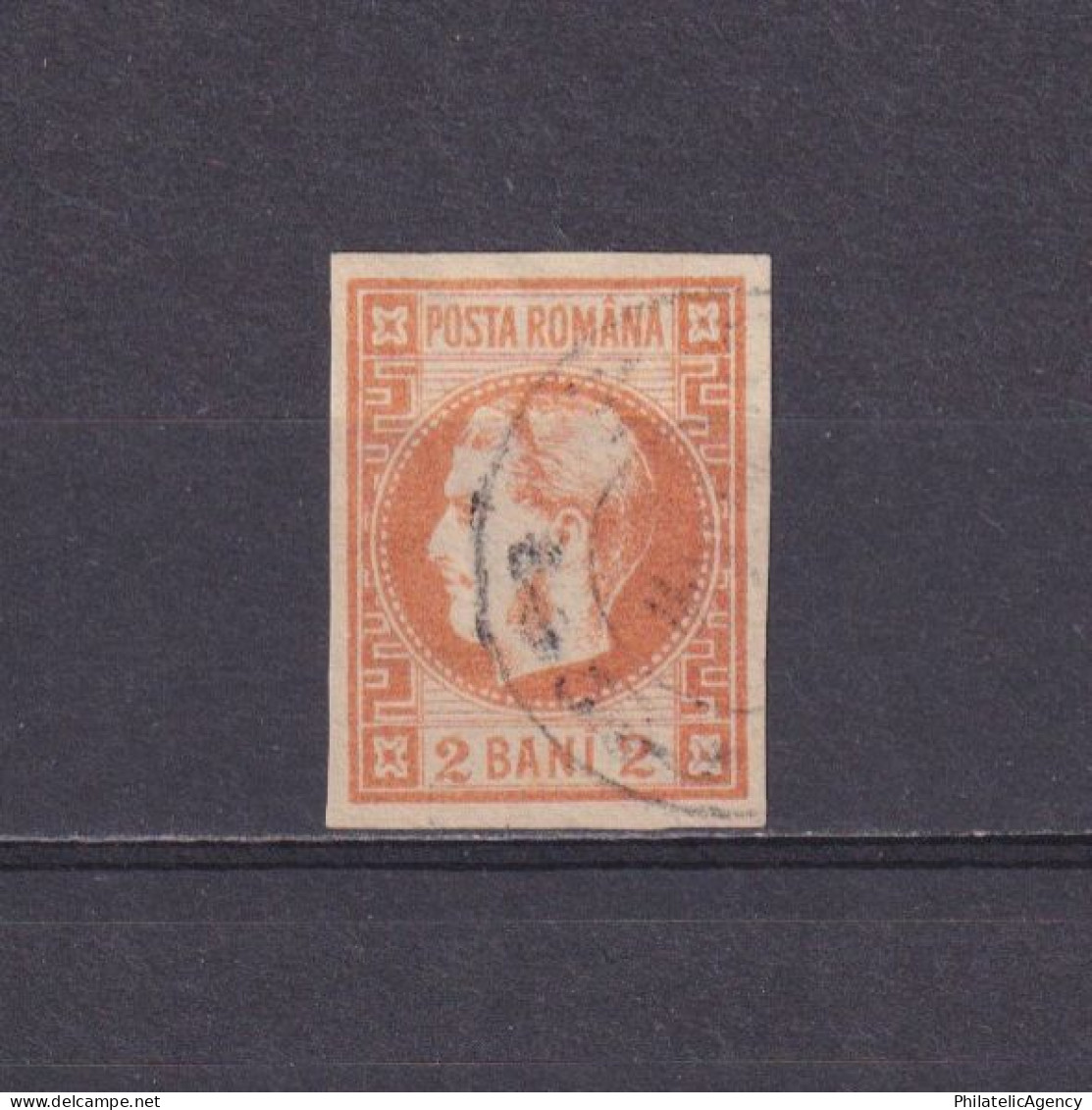 ROMANIA 1868, Sc# 33, CV $40, Prince Carol, Used - 1858-1880 Fürstentum Moldau