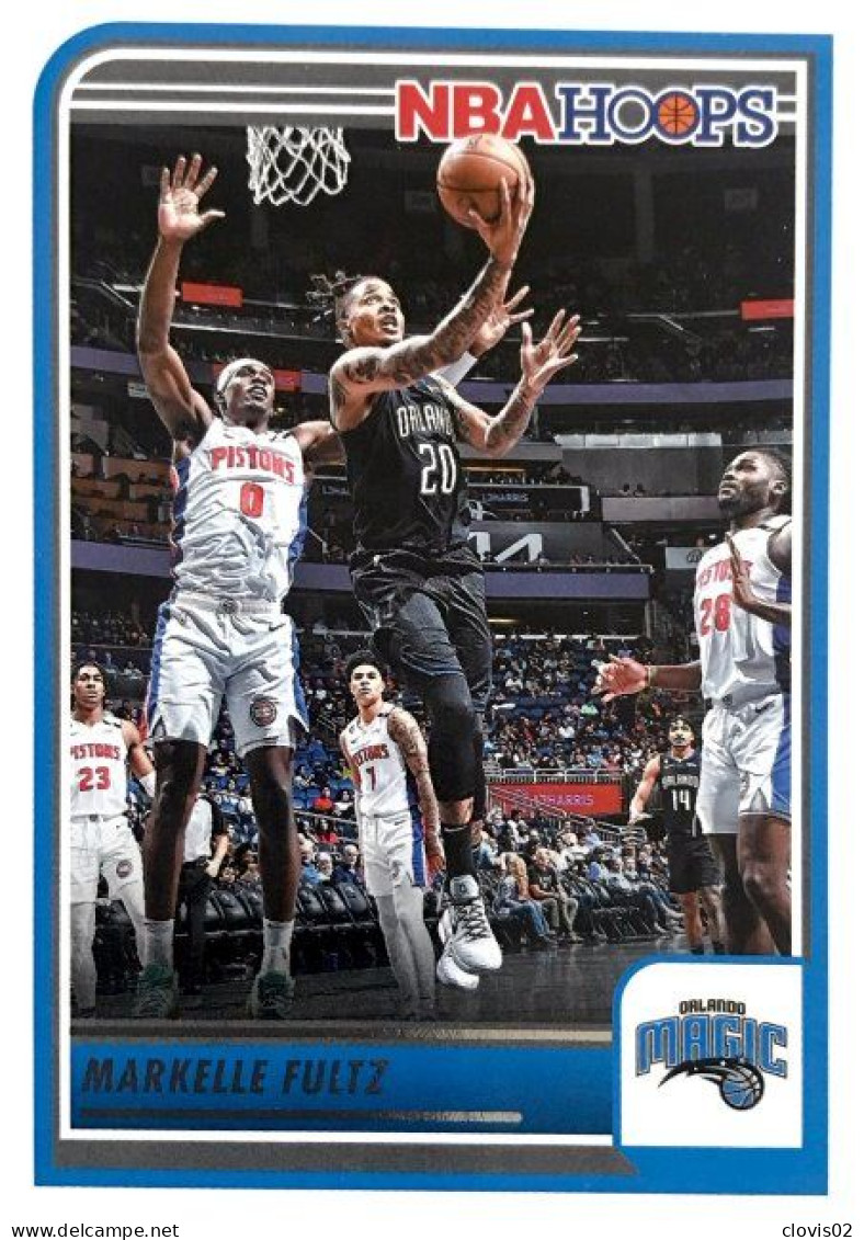 9 Markelle Fultz - Orlando Magic - Carte Panini 2023-2024 NBA Hoops Base Cards - Andere & Zonder Classificatie