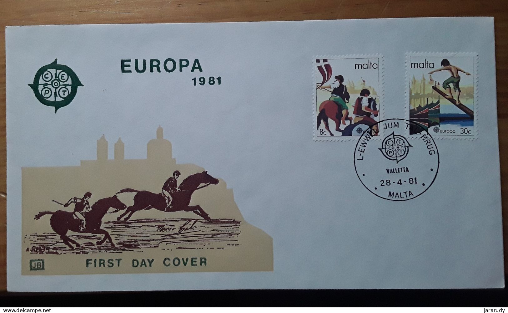 MALTA EUROPA CEPT 1981 FDC/SPD MNH - Malte