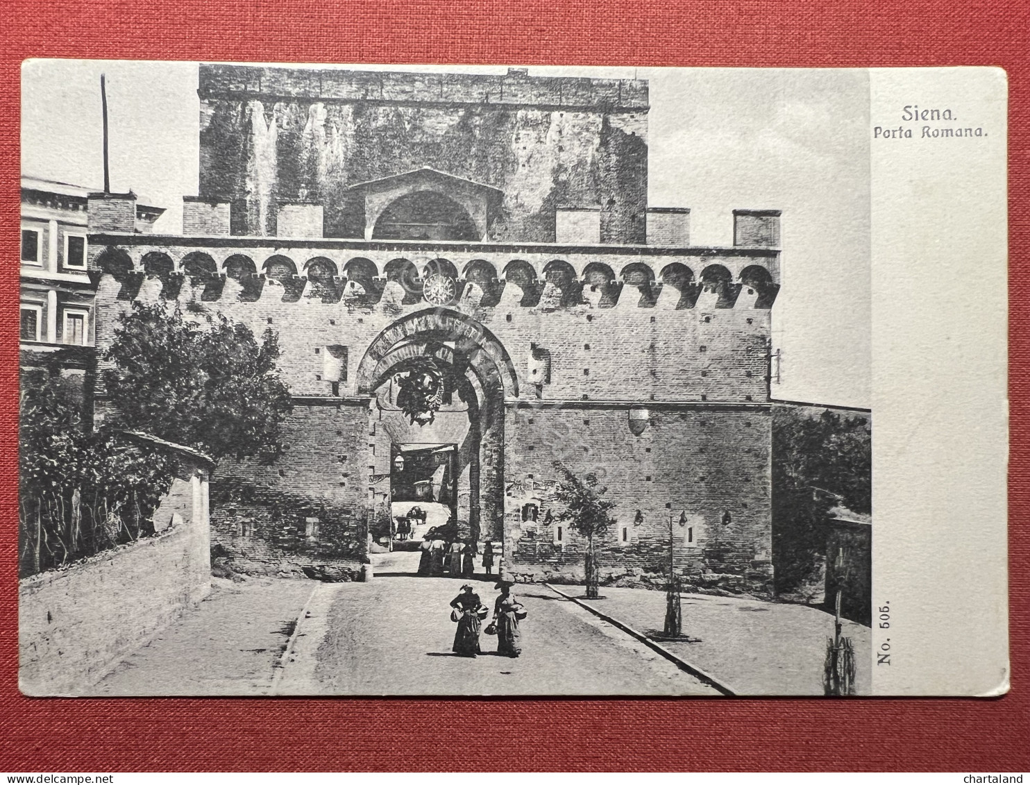 Cartolina - Siena - Porta Romana - 1900 Ca. - Siena