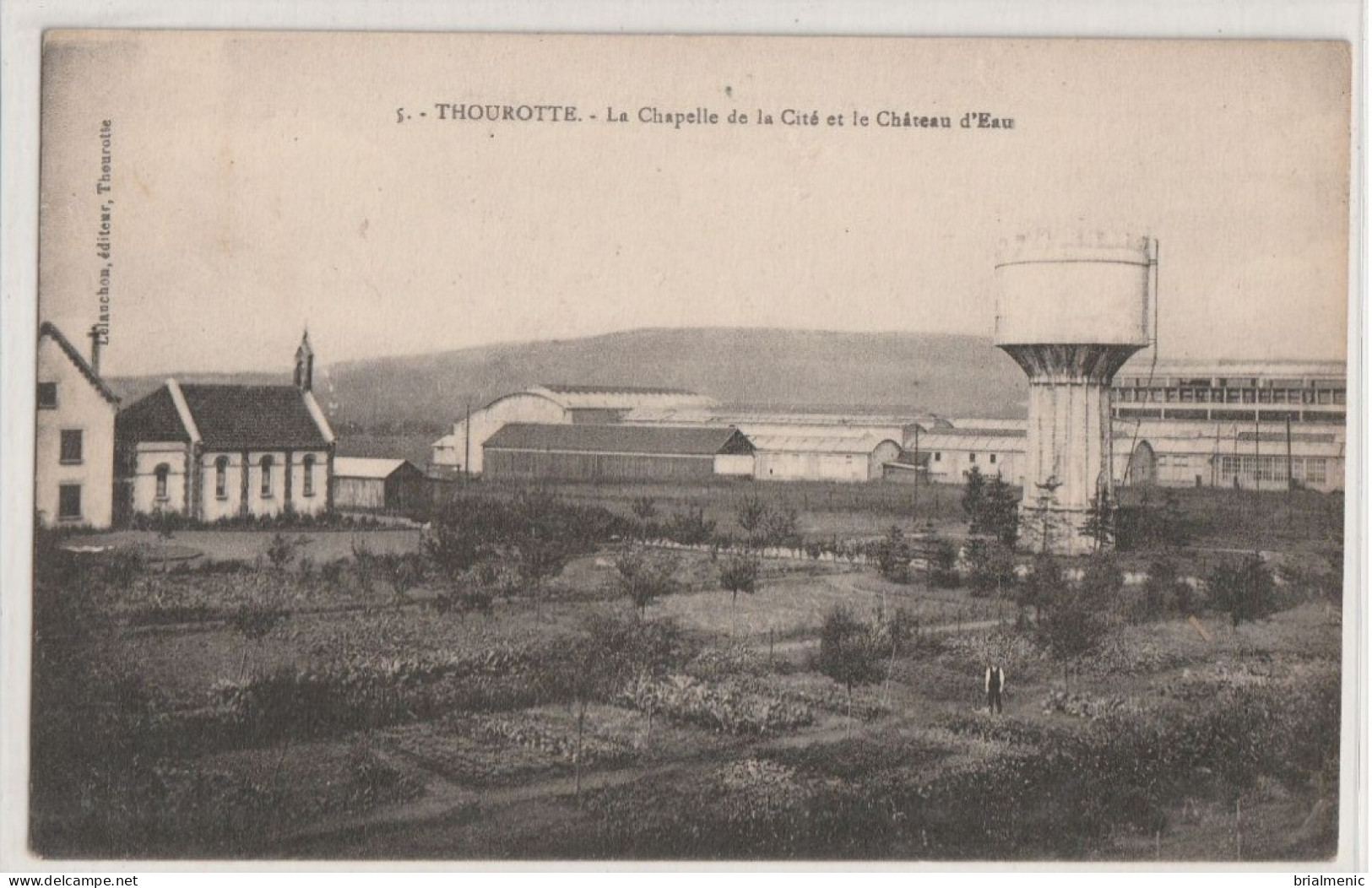 THOUROTTE  La Chapelle De La Cité Et Le Château D'eau - Thourotte