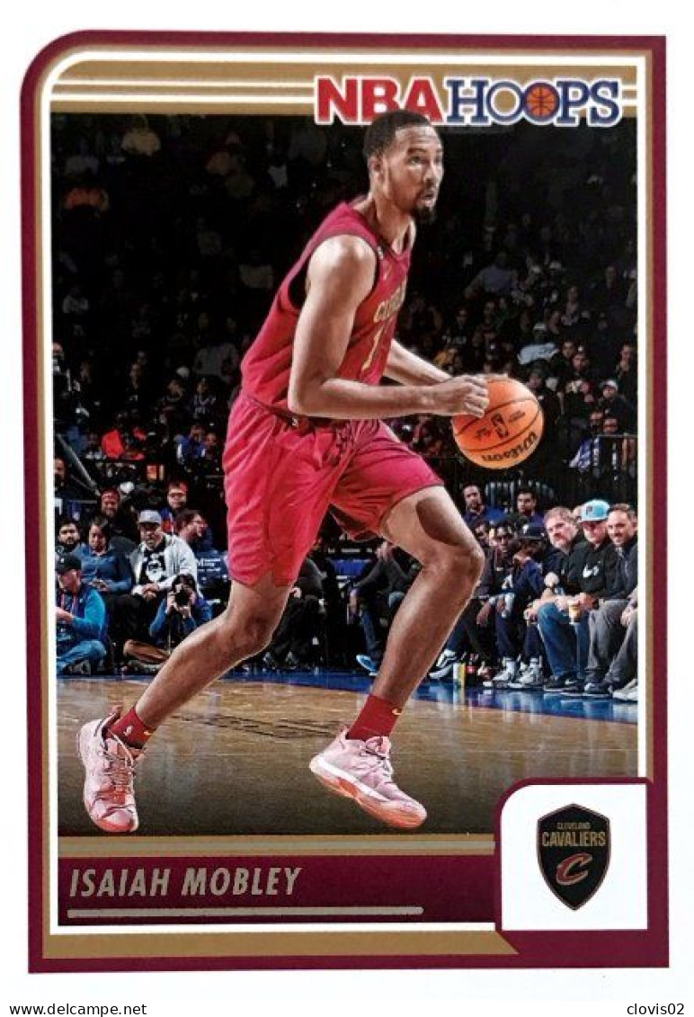 53 Isaiah Mobley - Cleveland Cavaliers - Carte Panini 2023-2024 NBA Hoops Base Cards - Autres & Non Classés