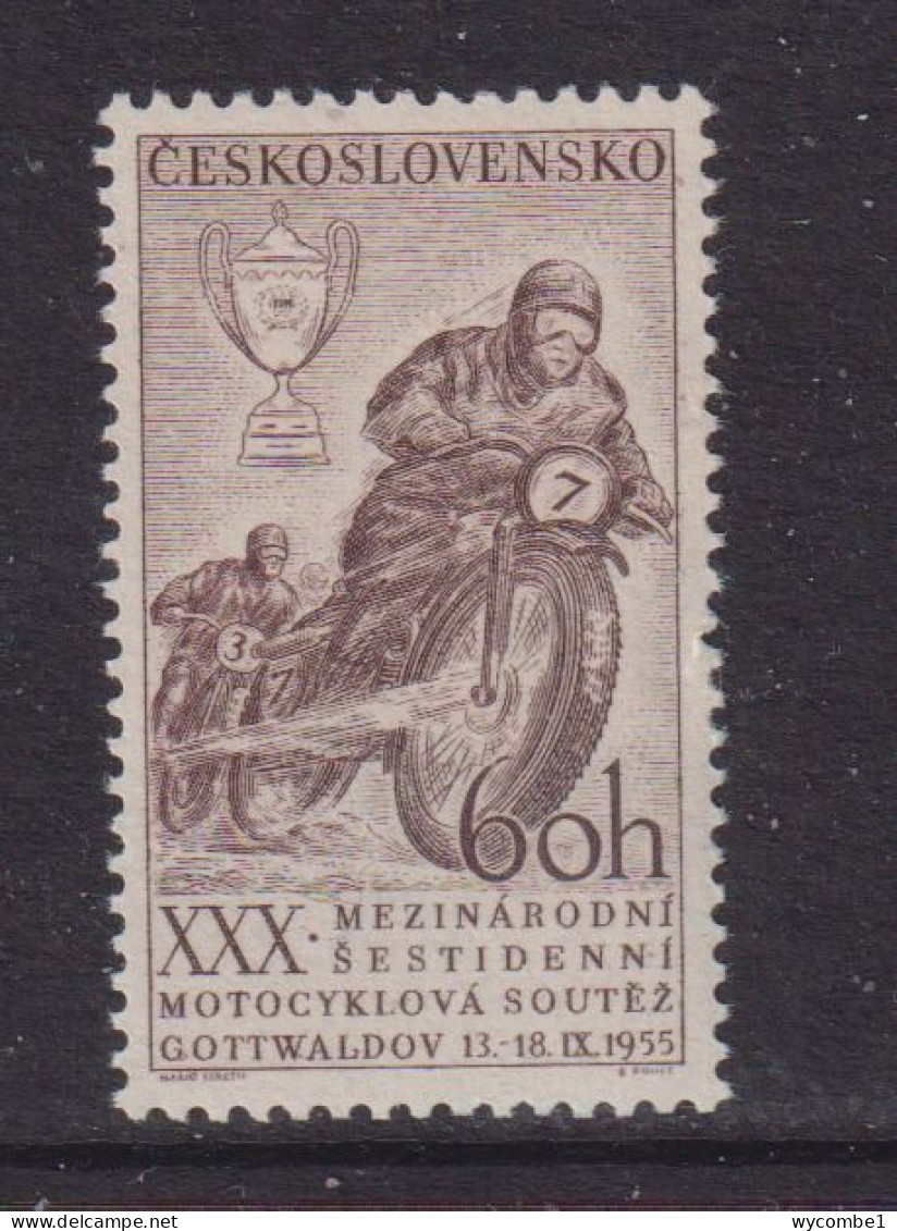 CZECHOSLOVAKIA  - 1955  Motor Cycle 60h  Never Hinged Mint - Ungebraucht