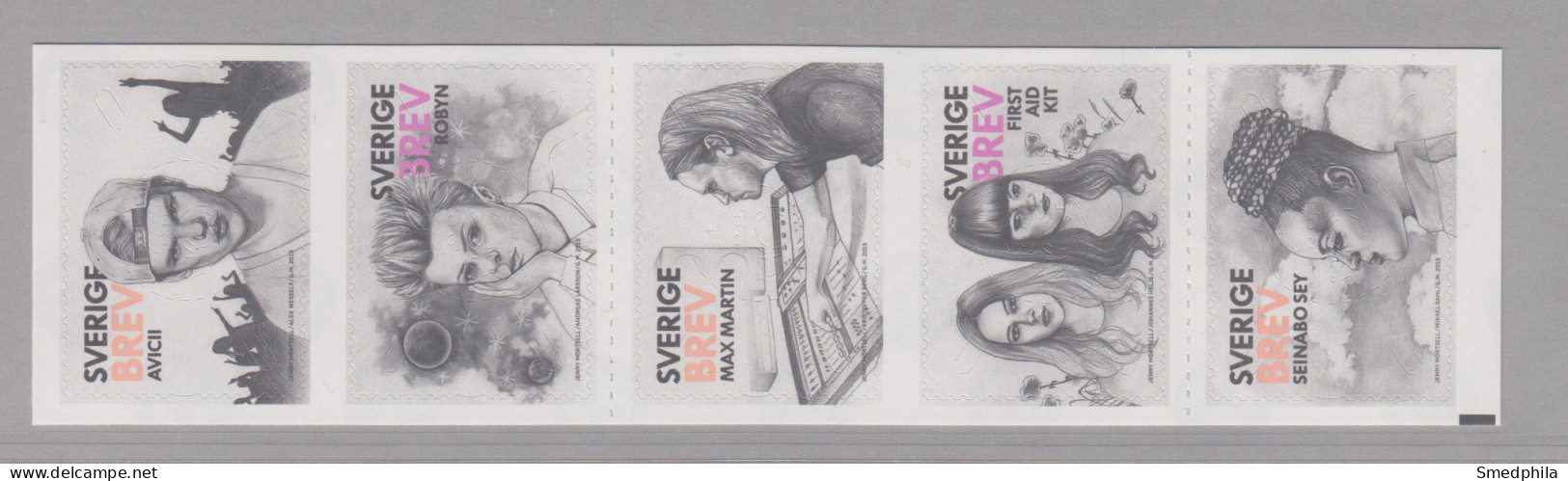 Sweden 2015 - Michel 3030-3034 MNH ** - Ungebraucht