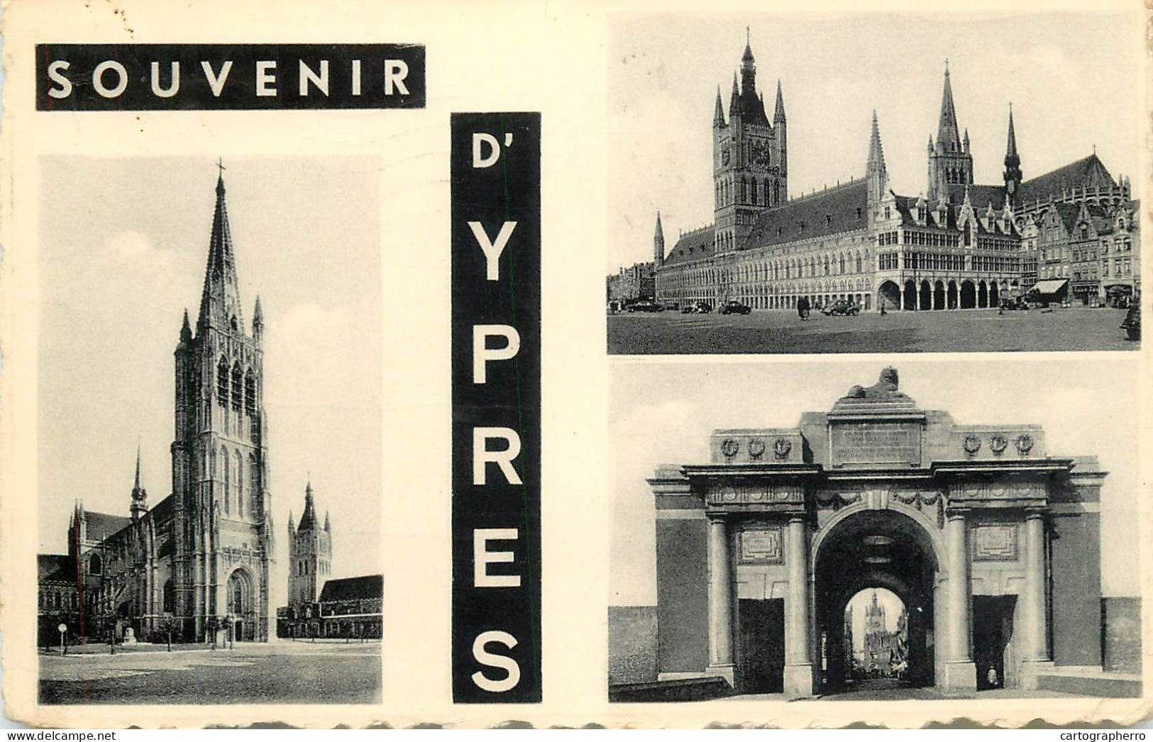 Belgium Souvenir D'Ypres - Ieper