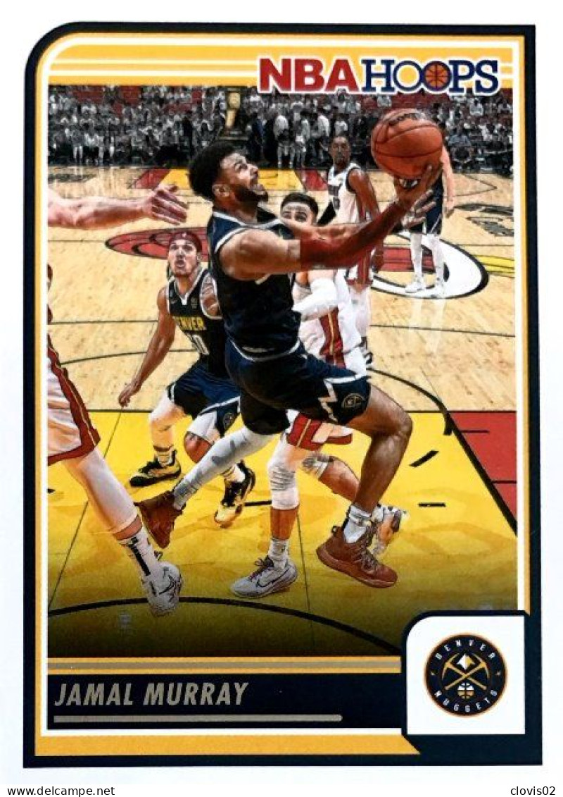 84 Jamal Murray - Denver Nuggets - Carte Panini 2023-2024 NBA Hoops Base Cards - Autres & Non Classés