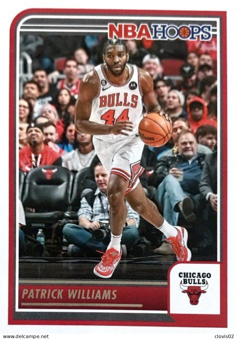 99 Patrick Williams - Chicago Bulls - Carte Panini 2023-2024 NBA Hoops Base Cards - Sonstige & Ohne Zuordnung