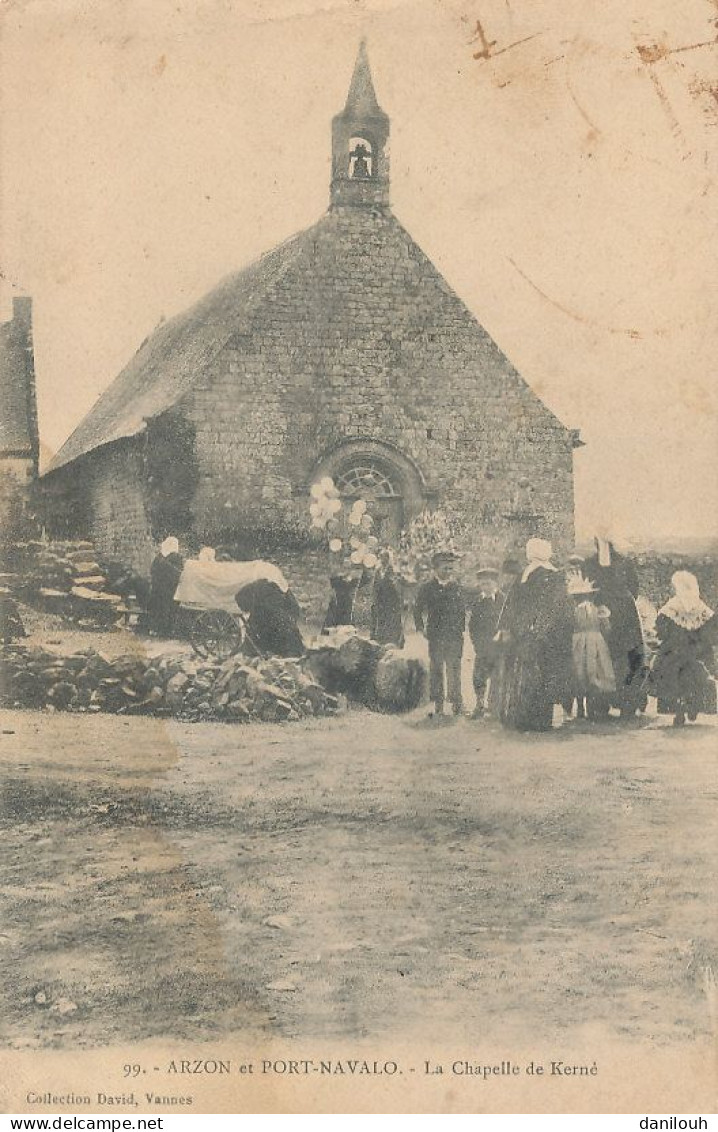 56 // ARZON Et PORT NAVALO    La Chapelle De Kerné  99  * - Arzon