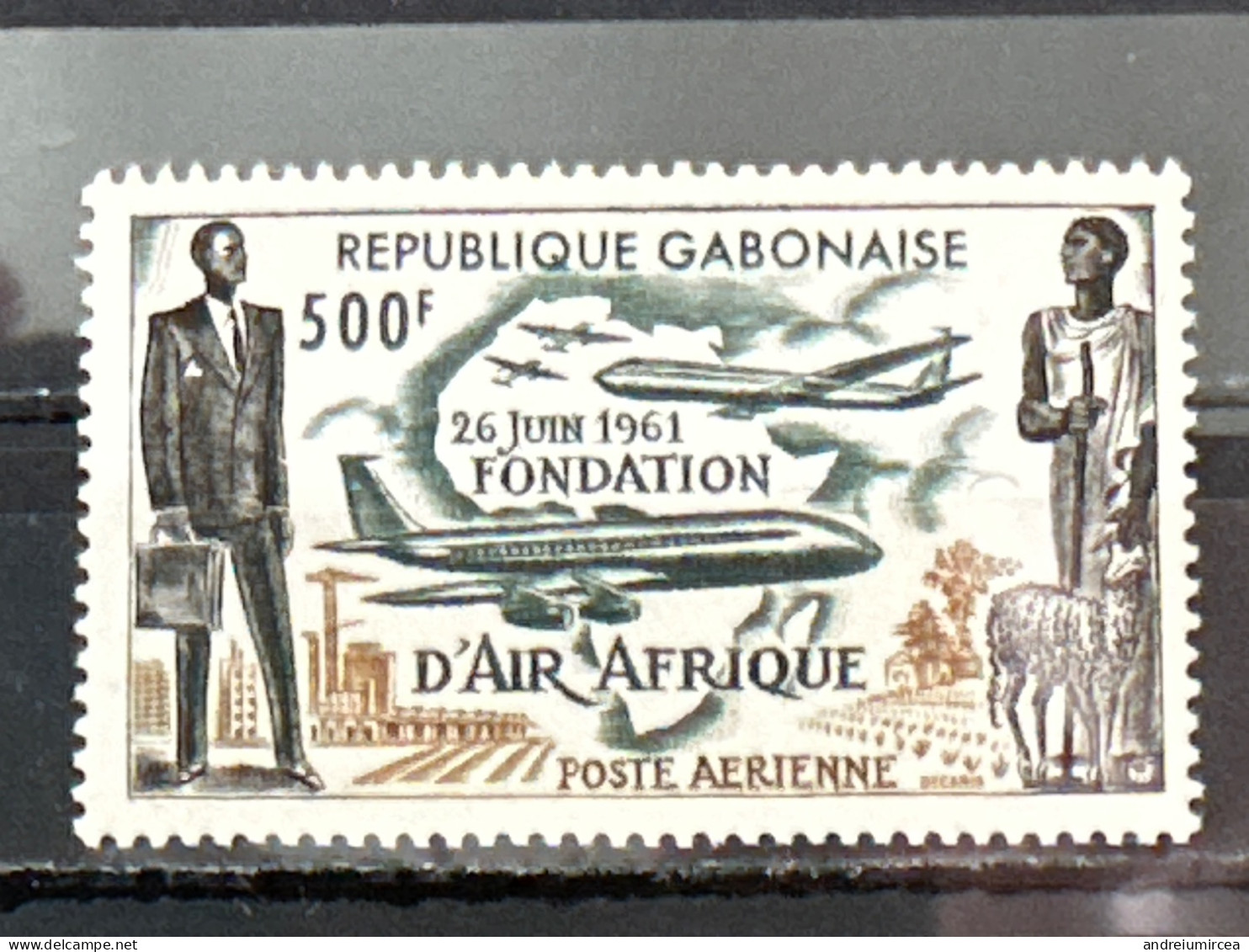 1961 Air Afrique - Gabun (1960-...)