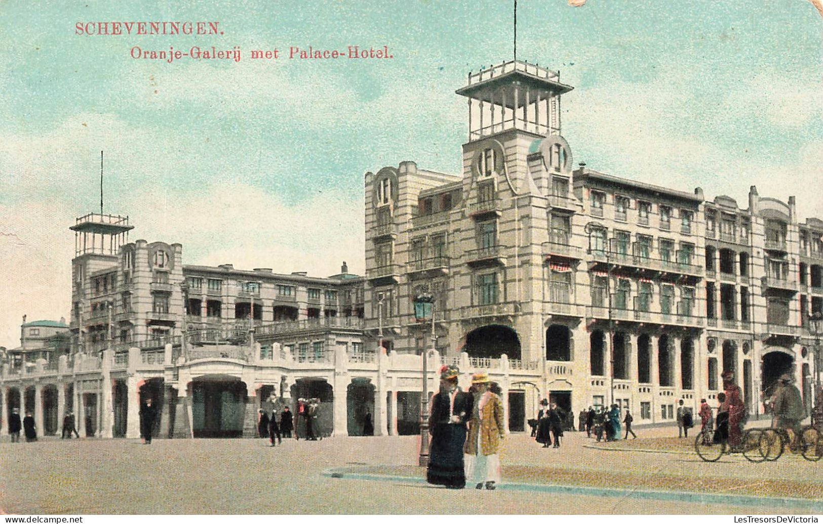 PAYS-BAS - Scheveningen - Oranje Galerij Met Palace Hotel - Vue Générale - Carte Postale Ancienne - Scheveningen