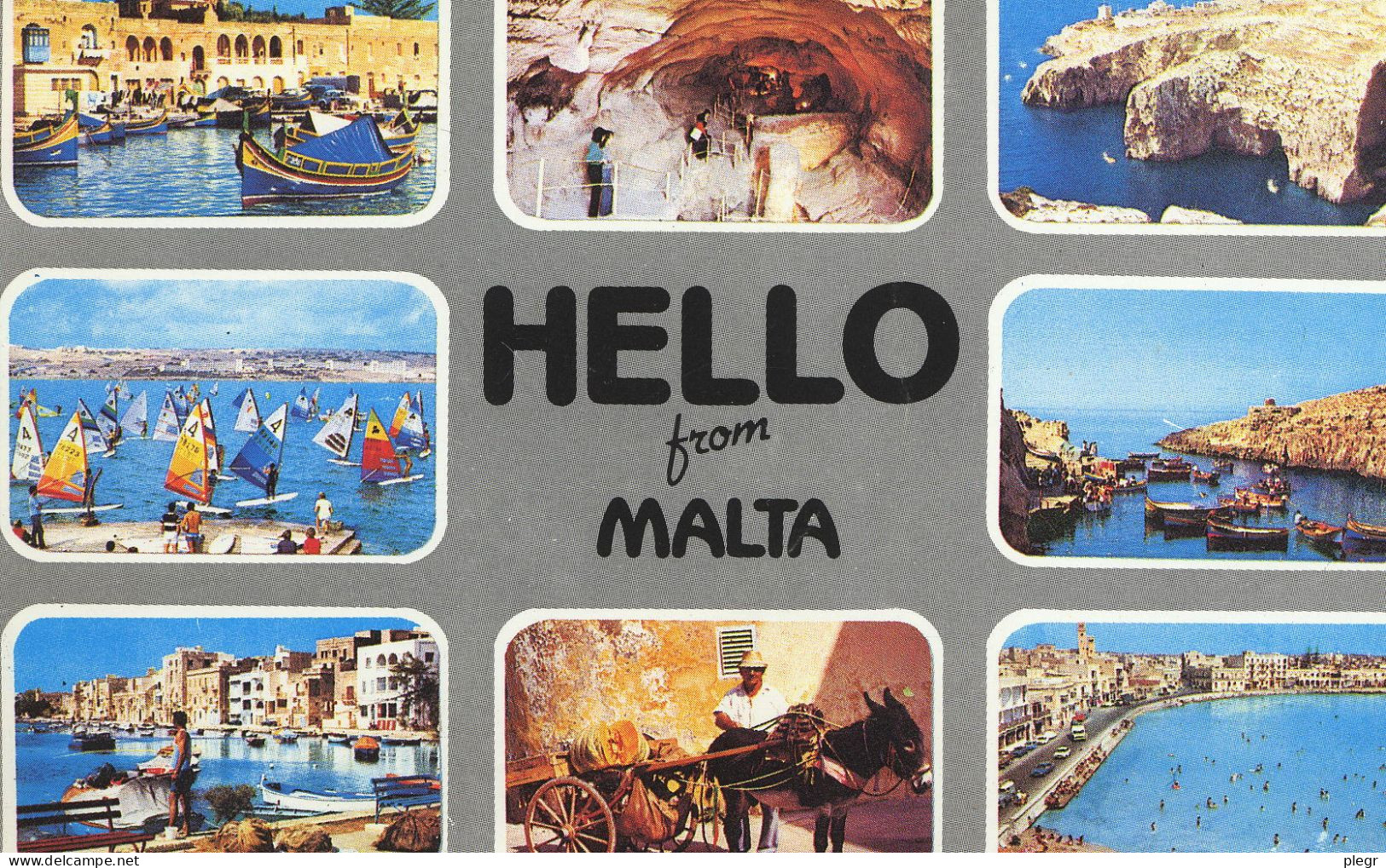 0-MLT 02 00 - MALTA / MALTE - LOT DE 3 CARTES - Malta