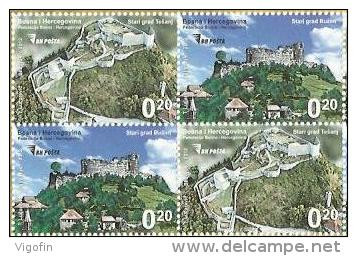 BH 2012-602-3 BUŽIM TEŠANJ, BOSNA AND HERZEGOVINA, 2 X 2v, MNH - Castelli