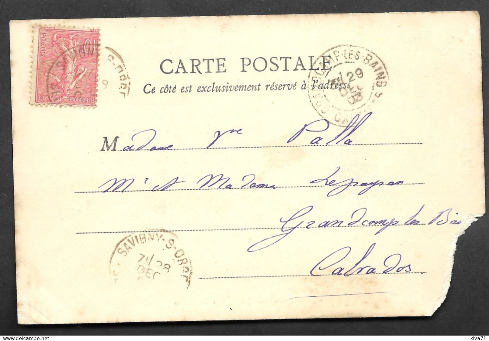 EPINAY SUR ORGE  "  Les Tourelles  "     1905    Animée - Epinay-sur-Orge