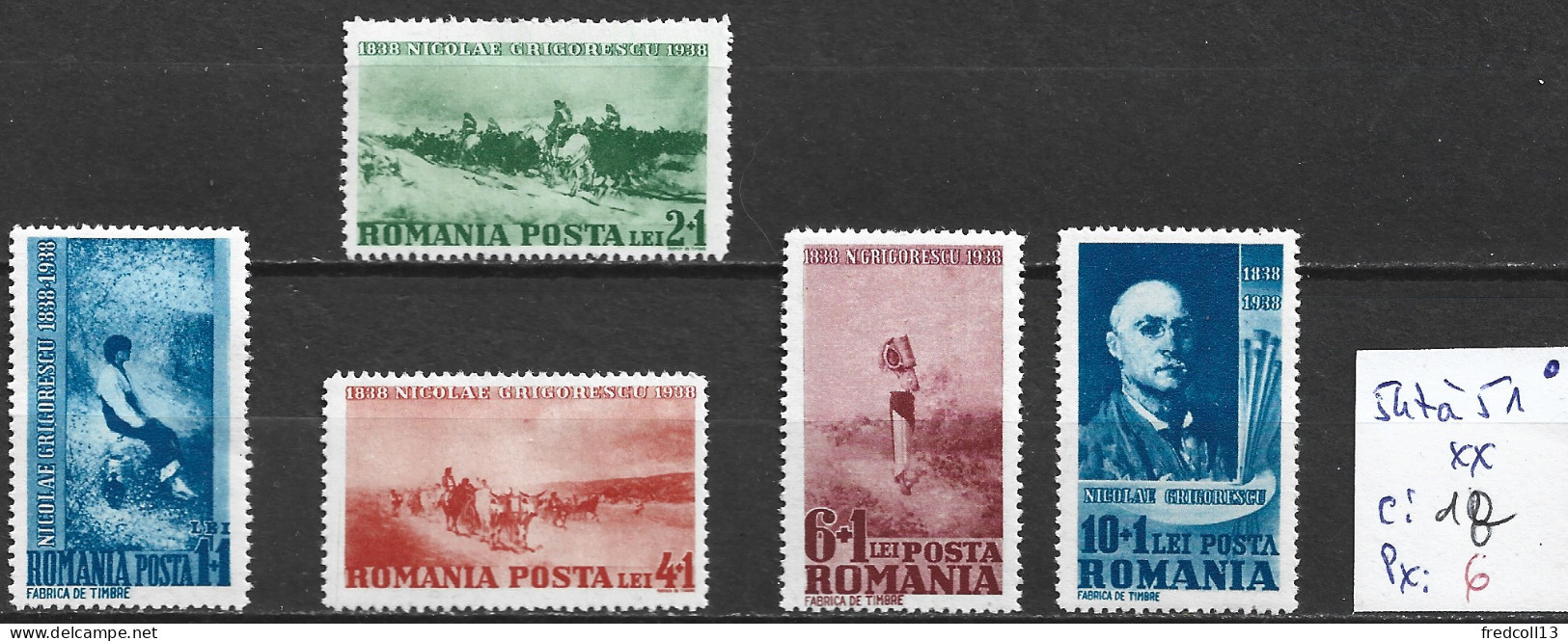 ROUMANIE 547 à 51 ** Côte 18 € - Unused Stamps