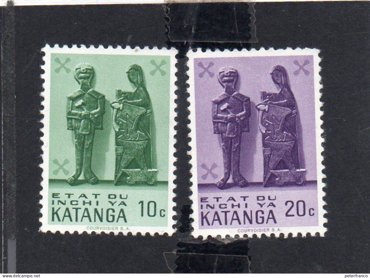 1962 Katanga - Sculture Lignee - Katanga