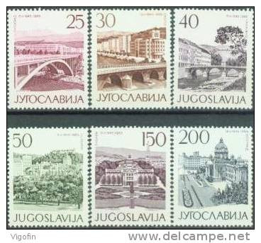 YU 1965-1106-11 20A°FREEDOM, YUGOSLAVIA, 6v, MNH - Neufs