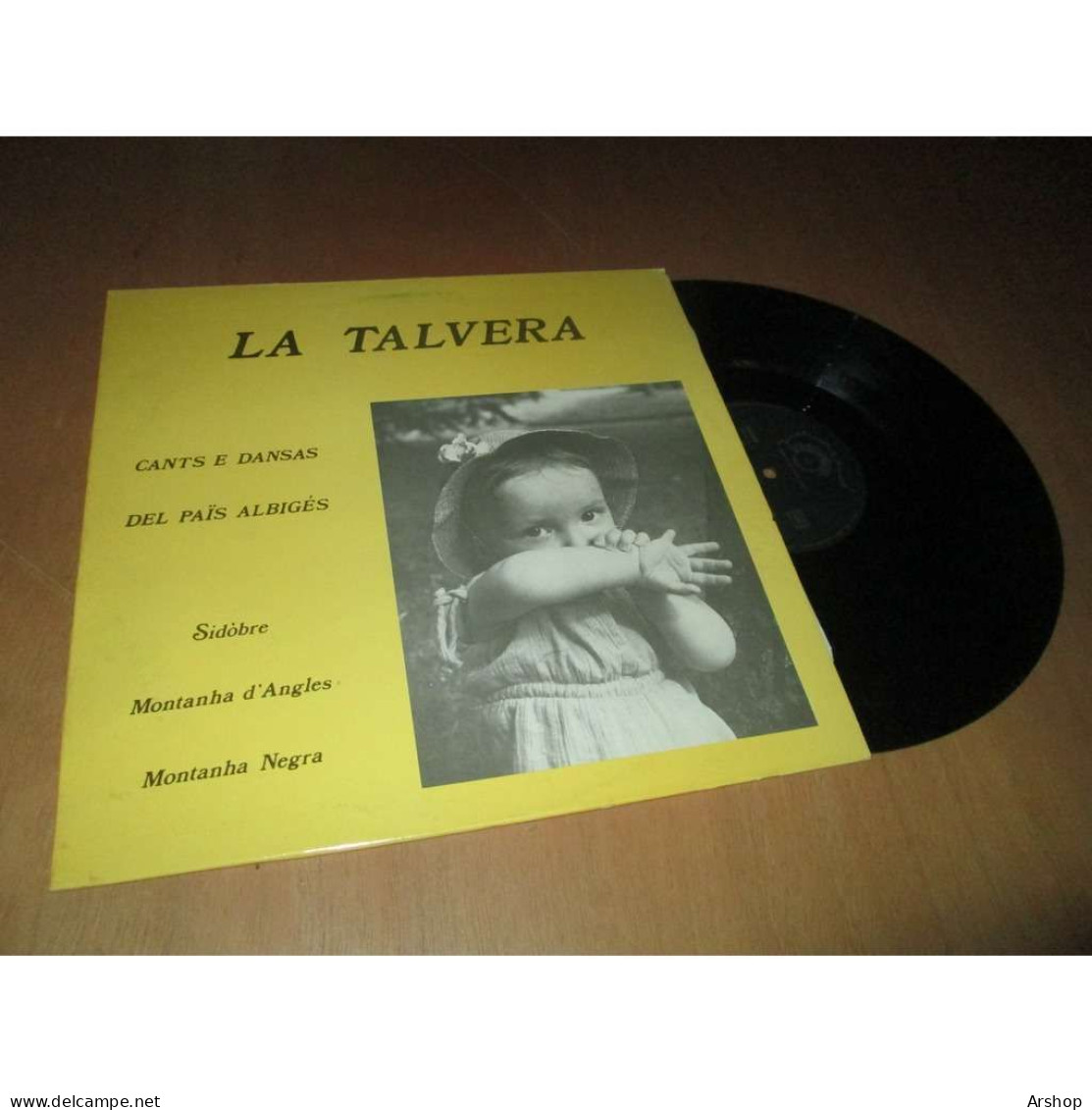LA TALVERA Cants E Dansas Del Païs Albigés FOLK OCCITAN REGIOPHON Lp 1985 - Country En Folk