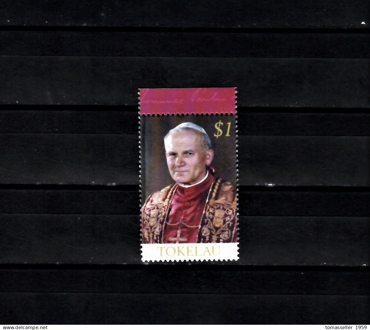 Tokelau- 2005 Pope John Paul II, 1920-2005 - In Memoriam-(1st.). MNH** - Tokelau