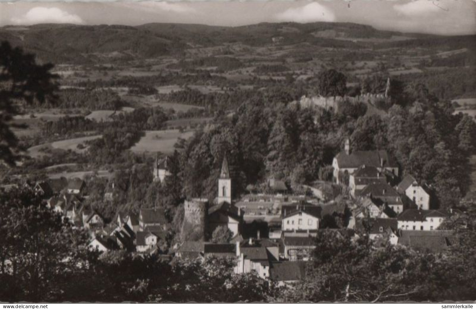 61262 - Lindenfels - Blick Vom Schenkenberg Aus - 1959 - Heppenheim