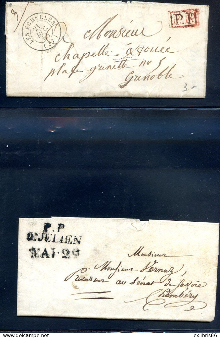 200324  26 LETTRES AVANT LA PHILATELIE ALLANT DE 1611 A 1840 ENVIRON - Non Classés