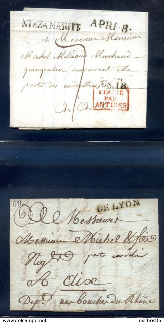 200324  26 LETTRES AVANT LA PHILATELIE ALLANT DE 1611 A 1840 ENVIRON - Unclassified