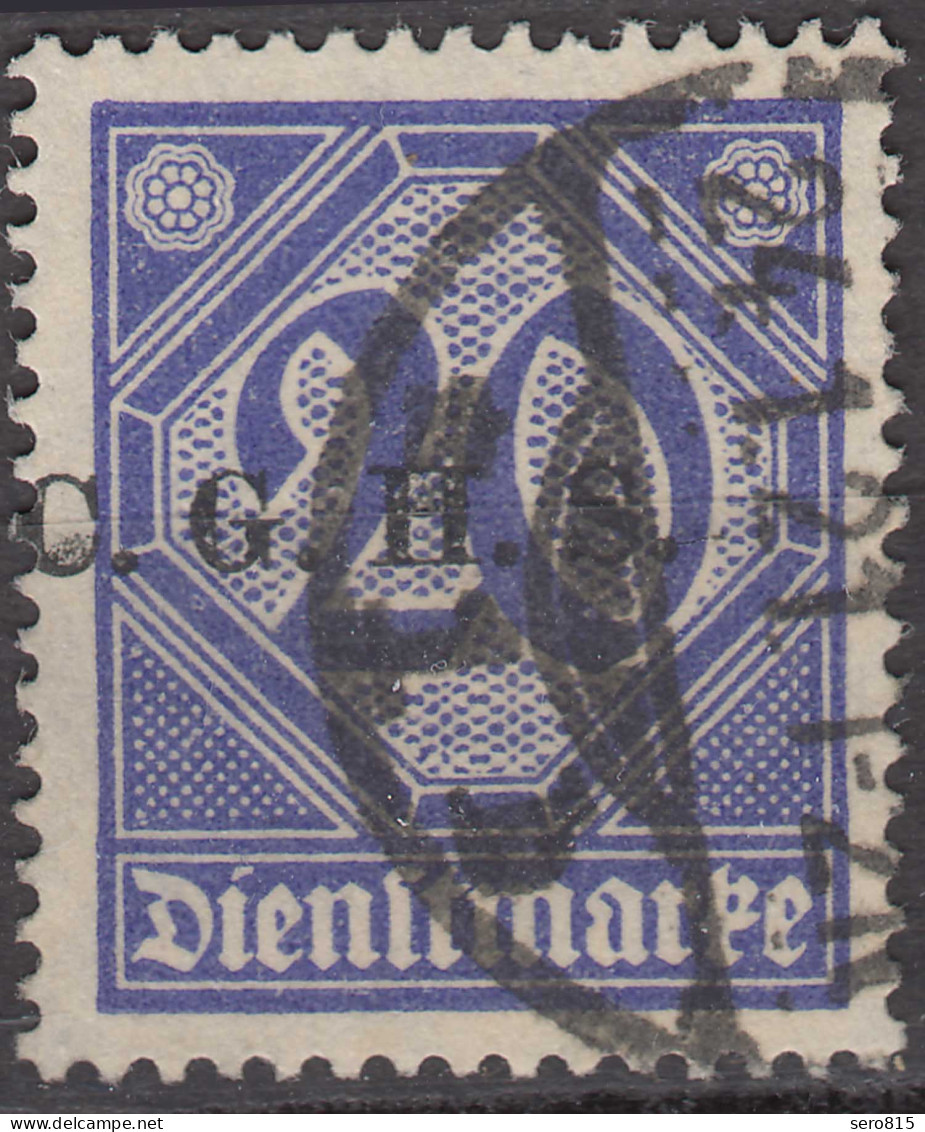 Oberschlesien - Upper Silesia Mi. D11 Overprint 20 Pfennig Gebraucht Used 1920 - Silésie