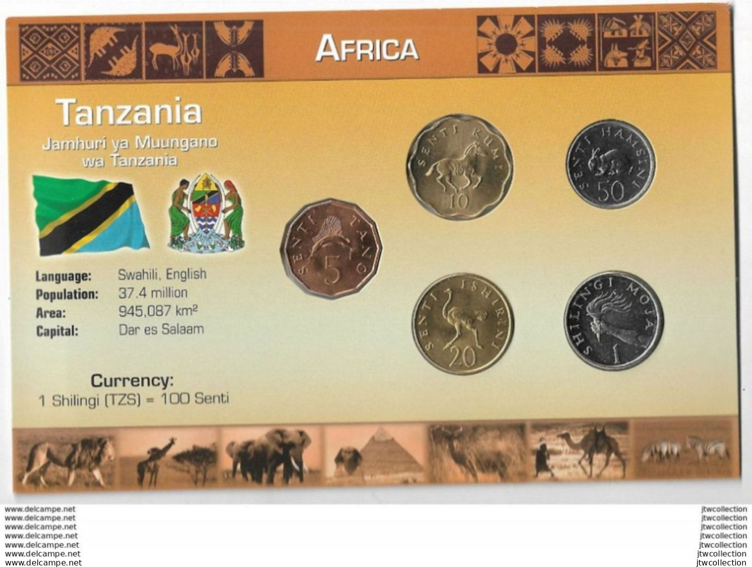 Tanzania - FDC - Tanzanie