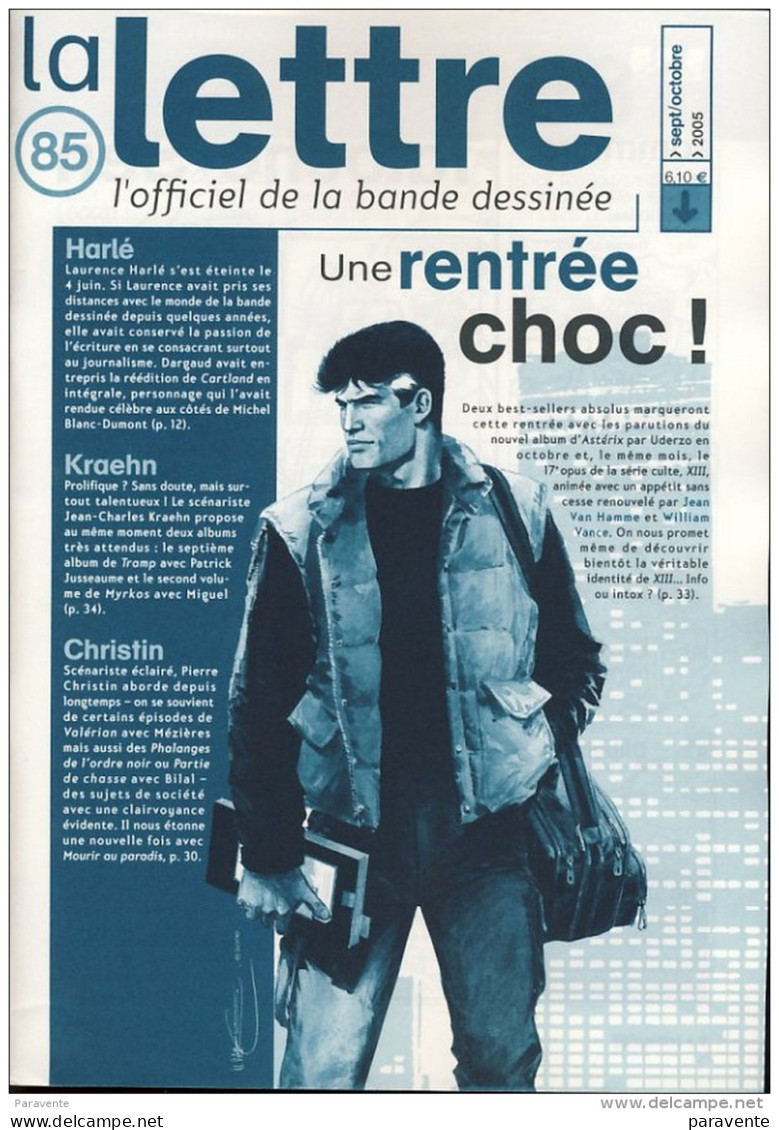 Magazine LETTRE DE DARGAUD N°85 Avec XIII THORGAL TARDI GIBRAT CESTAC Â?Â?.. - Lettre De Dargaud, La