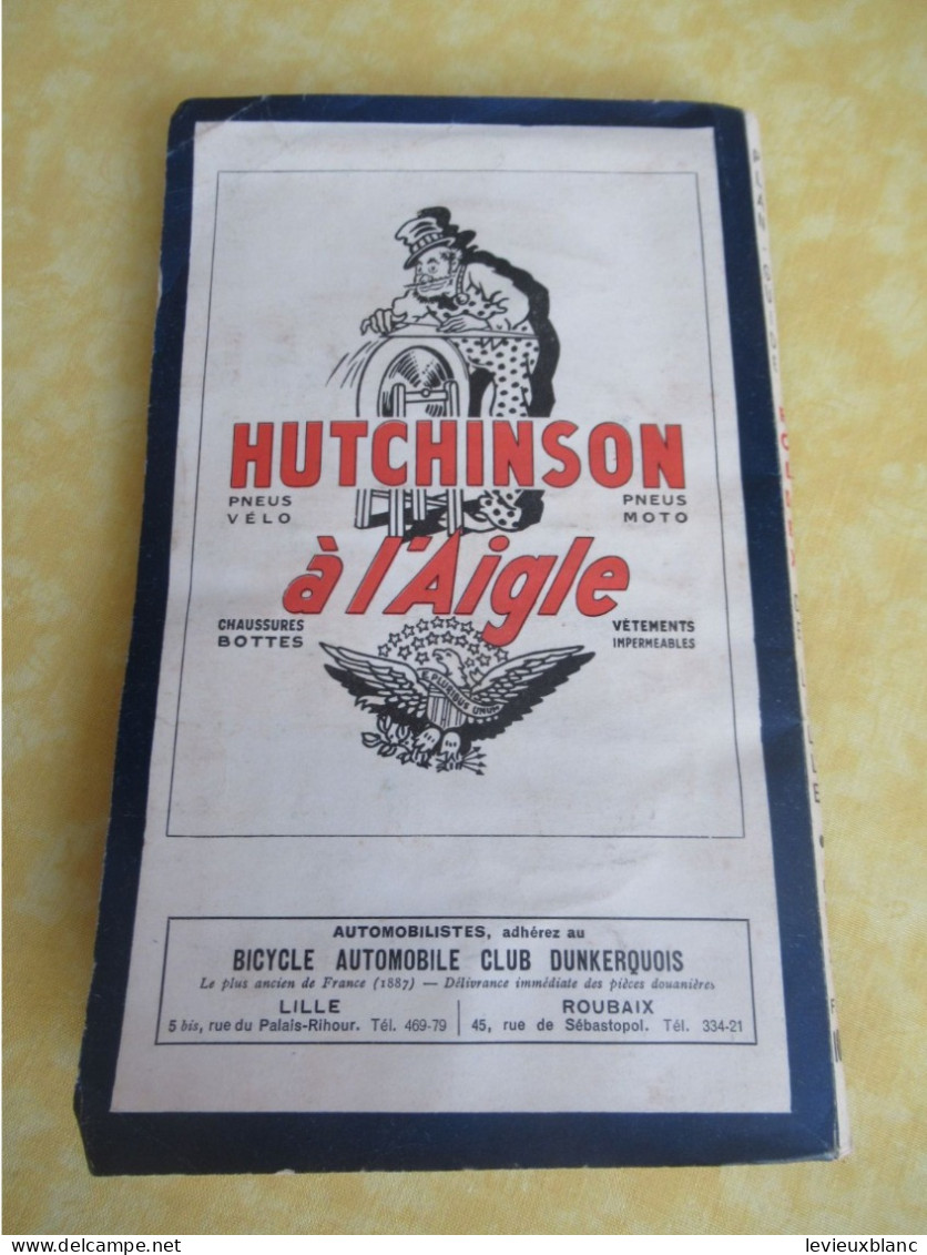 Plan Guide Foldex / LILLE-ROUBAIX-TOURCOING/La Voix du Nord/Expo. Textile Intern. de 1951/  année 1951       PGC554