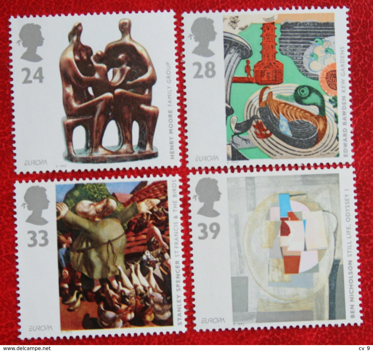 EUROPA CEPT (Mi 1451-1454) 1993 POSTFRIS MNH ** ENGLAND GRANDE-BRETAGNE GB GREAT BRITAIN - Unused Stamps