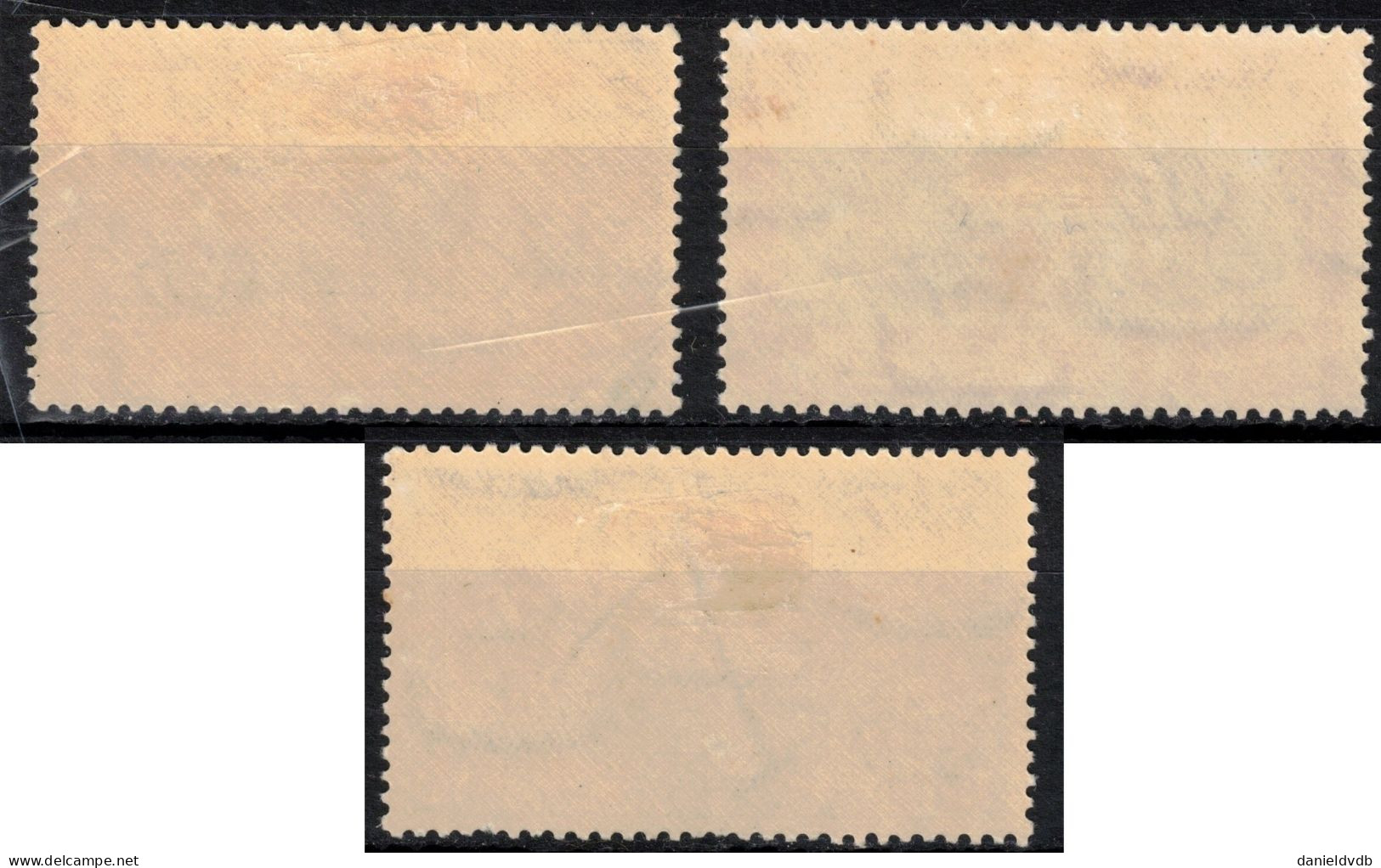 Egypt 1926 International Navigation Congress In Cairo Scott # 118-120 Unused Mint With Full Gum * MH CV 10.50$ - Unused Stamps