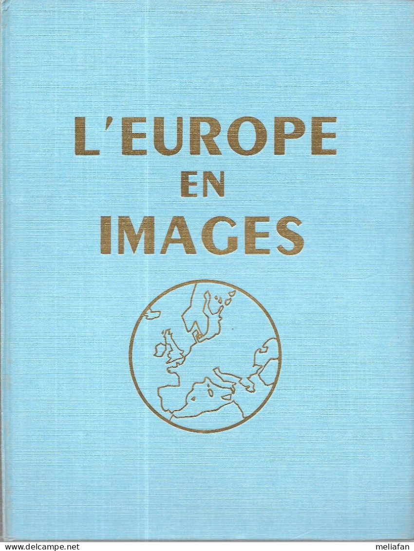 CV78 - ALBUM COLLECTEUR COLLECTION CHEQUE TINTIN DARGAUD - L'EUROPE EN IMAGES TOME I - Albums & Catalogues