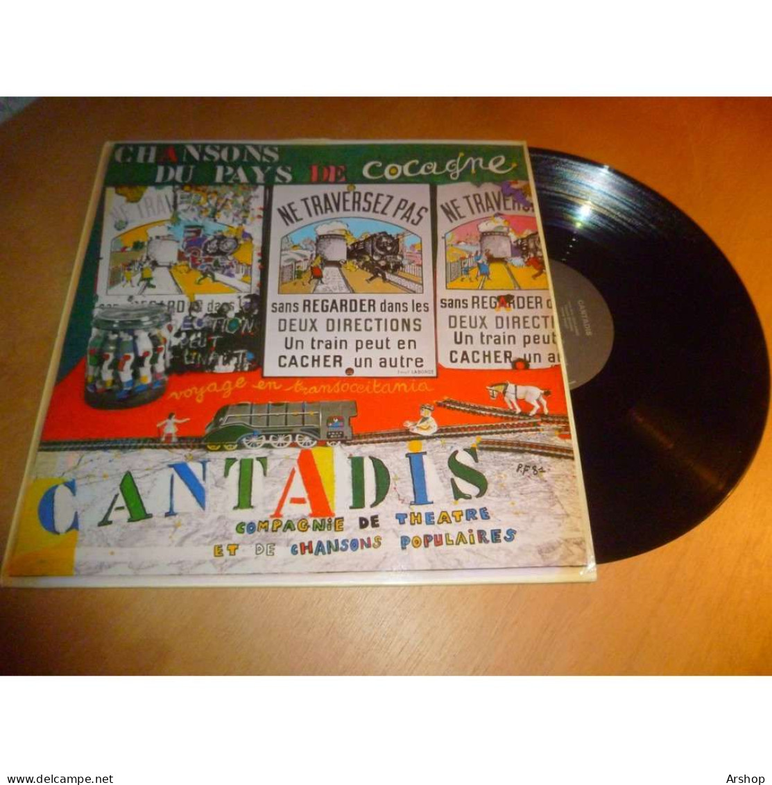 CANTADIS / JEAN GUY COULANGE Chansons Du Pays De Cocagne AUTOPRODUCTION CTS001 Lp 1981 - Autres - Musique Française