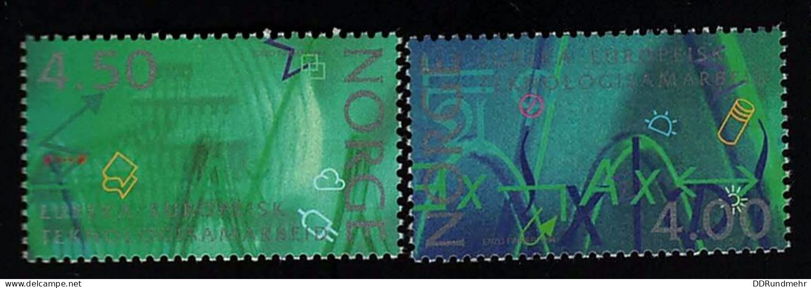 1994 Research Michel NO 1159 - 1160 Stamp Number NO 1065 - 1166  Yvert Et Tellier NO 1116 - 1117 Xx MNH - Neufs