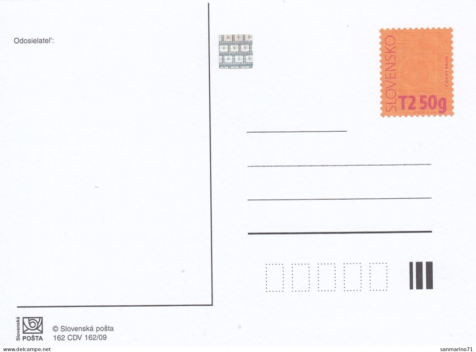 SLOVAKIA Postal Stationery 6 - Other & Unclassified