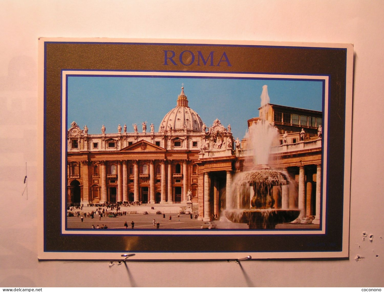 Roma (Rome) - Basilica Di San Pietro - Fontana Del Bernini - San Pietro
